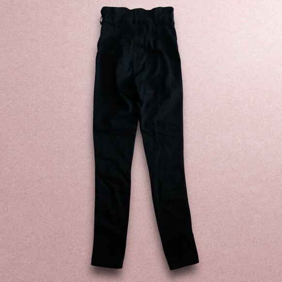 Citizens of Humanity High Rise Button Up Sailor Pants in Black - Picture 2 of 5